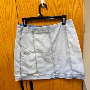 Wild Fable Jean Skirt